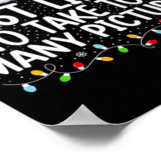 Waarschijnlijk te veel Afbeeldingen kerst Fa Poster (Hoek)