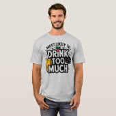 🎄Waarschijnlijk te veel drinken Funny Kerstmis  T-shirt (Voorkant volledig)