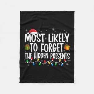 Waarschijnlijk vergeten we de verborgen Cadeaus fa Fleece Deken