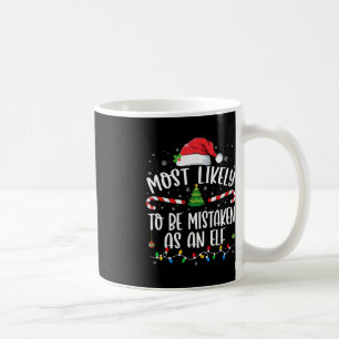 Waarschijnlijk wordt hij aangezien als een Elf-fam Koffiemok