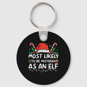 Waarschijnlijk zal je je vergissen als een Elf Fun Sleutelhanger