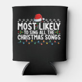 Waarschijnlijk zingen ze alle kerstliedjes blikjeskoeler (Voorkant)