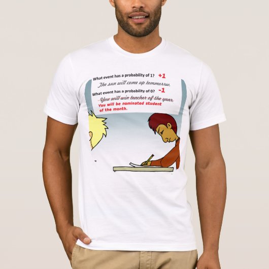 Waarschijnlijkheid Mannen T-shirt (Voorkant)