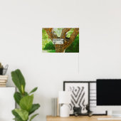 Waarschilding voor giftige boom poster (Thuiskantoor)