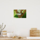 Waarschilding voor giftige boom poster (Keuken)