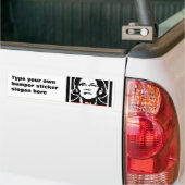 WAARSCHUWEN BUMPERSTICKER (Op Truck)