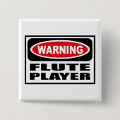Waarschuwen Button FLUTE PLAYER (Voorkant)