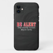 Waarschuwen Case-Mate iPhone Case (Achterkant)