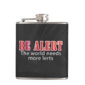 Waarschuwen Heupfles (Voorkant)