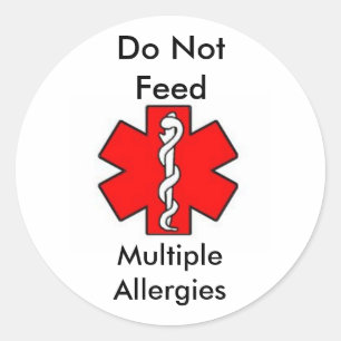 Waarschuwende Stickers