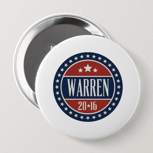 WAARSCHUWING 2016 STARCIRCLE - 2016.png Ronde Button 4,0 Cm (Voorkant /achterkant)