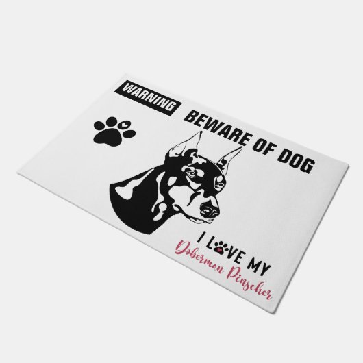 Waarschuwing: 24 x 36-inch deurmat (Schuin)