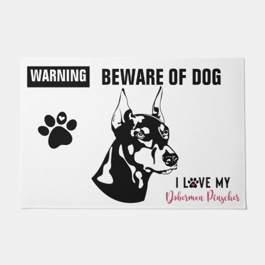 Waarschuwing: 24 x 36-inch deurmat (Voorkant)