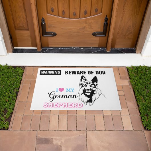 Waarschuwing: 24 x 36-inch deurmat (Buiten)
