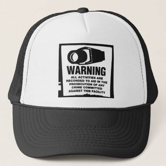 Waarschuwing #2 trucker pet (Voorkant)