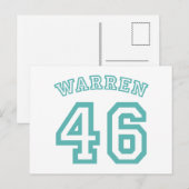 WAARSCHUWING 46 BRIEFKAART (Voorkant / Achterkant)