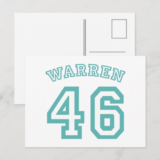 WAARSCHUWING 46 BRIEFKAART (Voorkant / Achterkant)