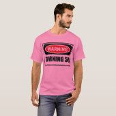 Waarschuwing: 50 Mannen T-Shirt (Voorkant volledig)