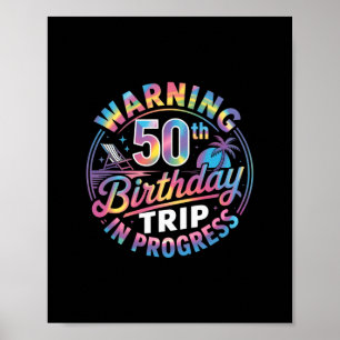 Waarschuwing 50e verjaardagstrip aan de gang Verja Poster