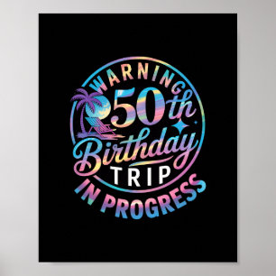 Waarschuwing 50e verjaardagstrip aan de gang Verja Poster