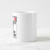 Waarschuwing Advanced Practice Registered verpleeg Grote Koffiekop (Voorkant)