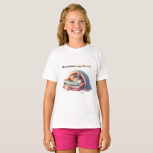 Waarschuwing: Alleen Gezellige Vibes (De Kat Liet T-shirt