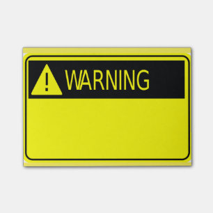 Waarschuwing Bericht plaatsen Opmerking Post-it® Notes