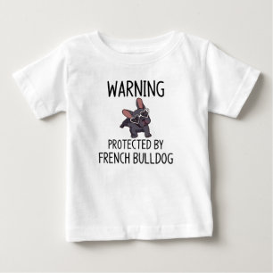 Waarschuwing beschermd door Franse bulldog