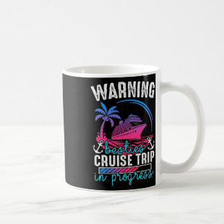 Waarschuwing Beste Vrienden Cruise Trip In Uitvoer Koffiemok