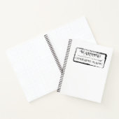 Waarschuwing: bevat magie notitieboek (Binnen)