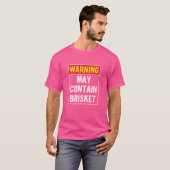 Waarschuwing bevat mogelijk risketkleding t-shirt (Voorkant volledig)