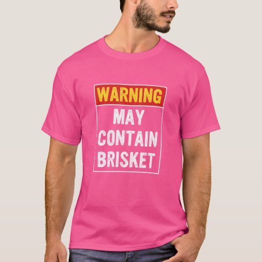 Waarschuwing bevat mogelijk risketkleding t-shirt (Voorkant)