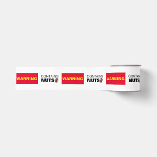 WAARSCHUWING bevat noten Grosgrain Lint