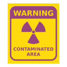 Waarschuwing bij straling