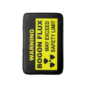 Waarschuwing: Bogon Flux Badmat (Voorkant Verticaal)