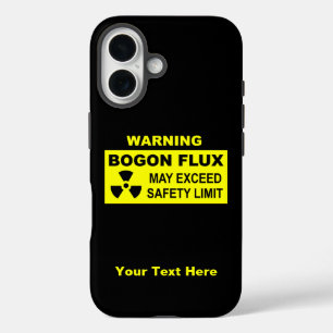 Waarschuwing: Bogon Flux iPhone 16 Hoesje