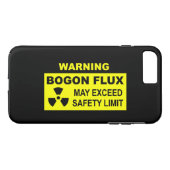 Waarschuwing: Bogon Flux Case-Mate iPhone Case (Achterkant (Horizontaal))