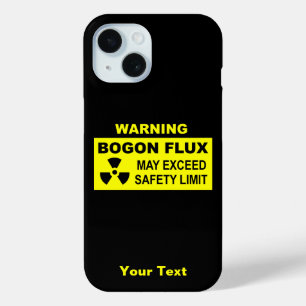 Waarschuwing: Bogon Flux iPhone 15 Case