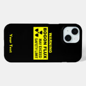 Waarschuwing: Bogon Flux Case-Mate iPhone Case (Achterkant (horizontaal))