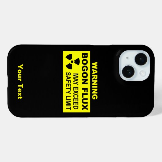 Waarschuwing: Bogon Flux Case-Mate iPhone Case (Achterkant (horizontaal))