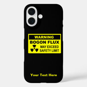 Waarschuwing: Bogon Flux iPhone 16 Hoesje