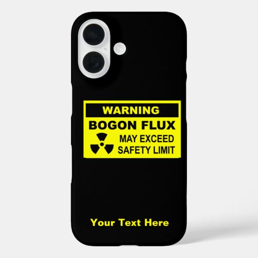 Waarschuwing: Bogon Flux Case-Mate iPhone Case (Achterkant)