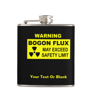 Waarschuwing: Bogon Flux Heupfles