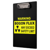 Waarschuwing: Bogon Flux Klembord (Links)