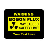 Waarschuwing: Bogon Flux Magneet (Horizontaal)