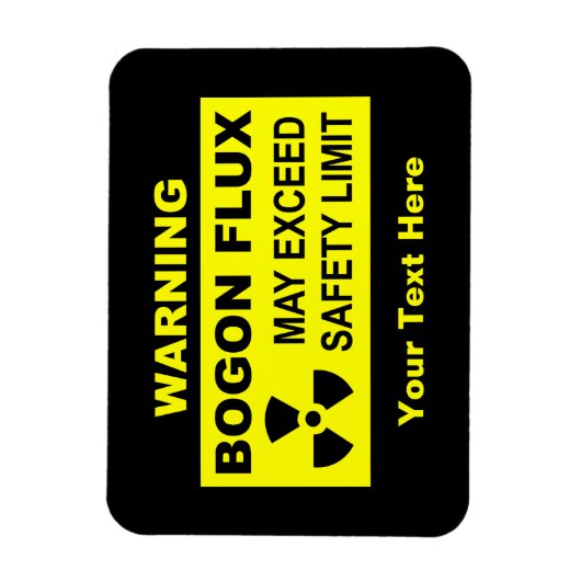 Waarschuwing: Bogon Flux Magneet (Verticaal)