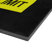 Waarschuwing: Bogon Flux Snijplank (Hoek)