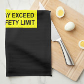 Waarschuwing: Bogon Flux Theedoek (Quarter Fold)