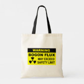 Waarschuwing: Bogon Flux Tote Bag (Achterkant)