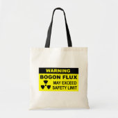 Waarschuwing: Bogon Flux Tote Bag (Voorkant)
